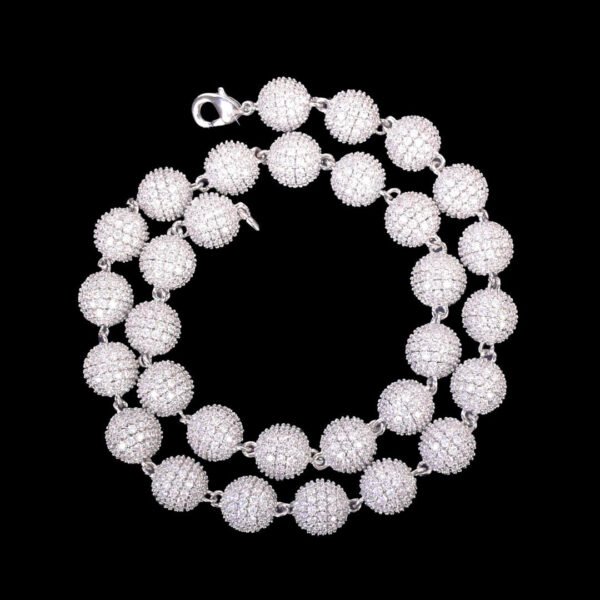 10MM World's Tennis Iced Out Diamond Necklace Bracelet Set